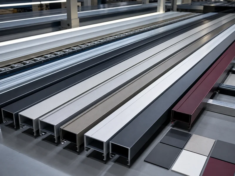 Coated aluminium surfaces produced with DORUK METAL solutions